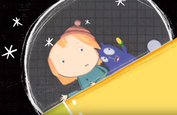 Pep + Gato El problema de la criatura espacial