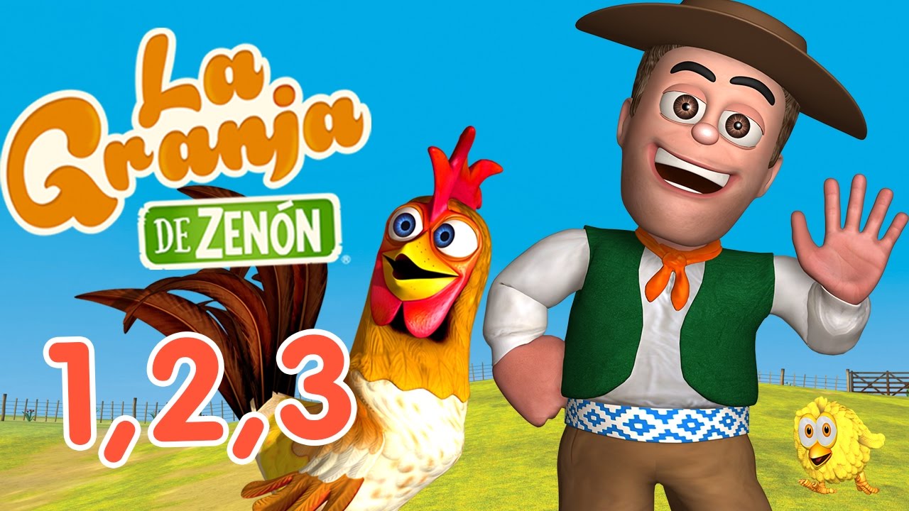 La granja de Zenón - Videos de canciones infantiles y videos audiovisuales para aprender los colores , números , letras