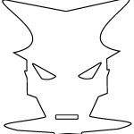 Caretas de Monstruos para pintar y colorear – imprimir gratis