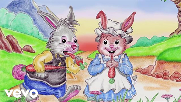 Canción la Ronda de los conejos cantada por Cantajuegos