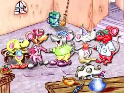 Cantajuego nos canta la canción infantil 5 ratoncitos
