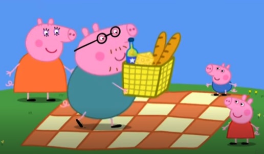 Un día de Picnic en familia - ver capítulo de Peppa Pig