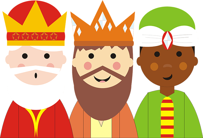 Hablar con Los Reyes Magos Melchor, Gaspar y Baltasar