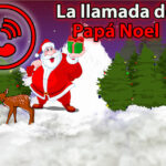 La llamada de Papá Noel a las niñas y niños