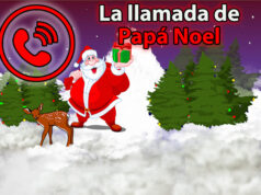 La llamada de Papá Noel a las niñas y niños (Corte Inglés)