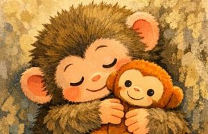Cuento de El Monito Punch y su peluche: «El abrazo que cambió su vida» Cuento Infantil de El Monito Punch y su peluche. En el Zoo de Ichikawa poco a poco es feliz